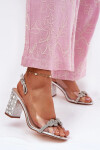 Sandály na podpatku model 213937 Step in style 39
