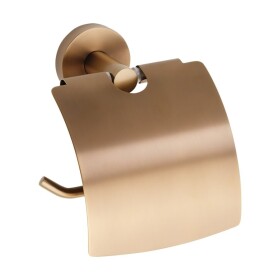 SAPHO - X-ROUND COPPER držák toaletního papíru s krytem, měď mat XR732PG