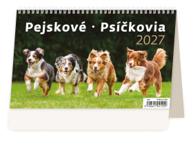 Stolní kalendář 2027 Helma Pejskové