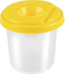 Panta Plast Panta Plast, 0439-0001-99, jednoduchý kelímek/stojánek na vodu a štětce, mix barev, 1 ks Barva: Červená