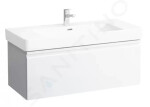 Laufen - Pro S Umyvadlová skříňka, 1010x450x390 mm, 1 zásuvka, matná bílá H4835520964631