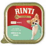 Rinti Dog vanička Gold Mini jelen+hovězí 100g + Množstevní sleva