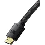 Baseus CAKGQ-J01 Kabel HDMI 2.1 (M) - HDMI 2.1 (M) 1 m černá / 8K / 60 Hz / HDR (CAKGQ-J01)