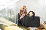 Nákupní taška Reisenthel Loopshopper L Frame Glossy dots black