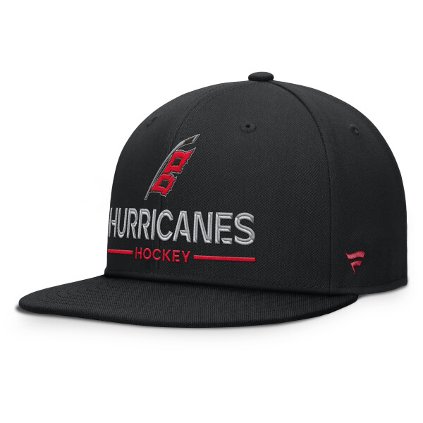 Fanatics Pánská kšiltovka Carolina Hurricanes NHL Authentic Pro A/Cap Flat Brim Square Visor Structured Adjustable