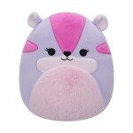SQUISHMALLOWS Fialovo-růžový chipmunk - Tamara