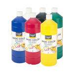 Sada temperových barev Creall, 6 x 500 ml, mix barev