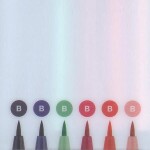 Popisovač Faber-Castell Pitt Artist Pen Comic mix barev, 6 ks