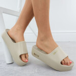 Big Star W SS274722 INT2155B žabky na platformě 38