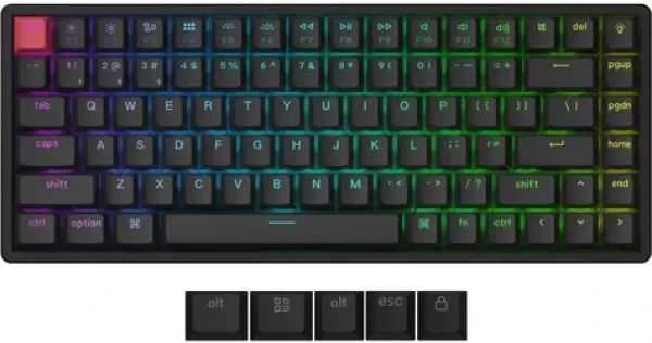 Keychron K2 v3 / Klávesnice / 84 kláves / Mechanická / Keychron Super Brown / QMK / BT / USB (4895248886389)