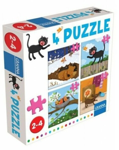 Puzzle kočka