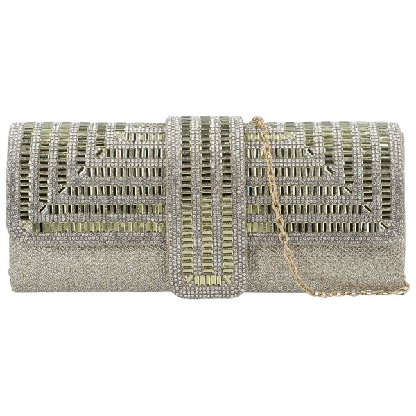 Módní dámské psaníčko Michelle Moon Asiri, zlaté