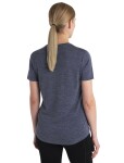 ICEBREAKER Wmns Merino 125 Cool-Lite™ Sphere III SS Tee, Midnight Navy Heather velikost: S
