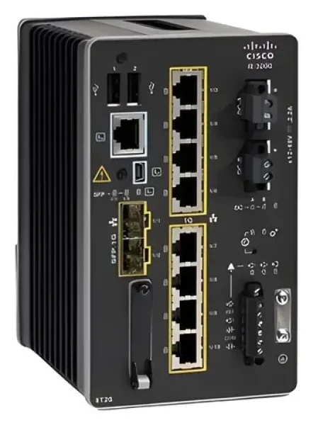 Cisco Catalyst IE3200 Rugged Series / Průmyslový switch / Pevná konfigurace / Network Essentials (IE-3200-8T2S-E)