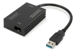 Digitus USB-A - RJ45/SFP / Síťový adaptér / Gigabit Ethernet / 1 Gbps / RTL8153 (DN-3026)