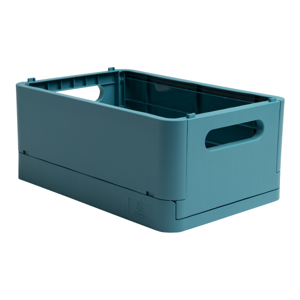 Skládací box midi, PP petrolejový