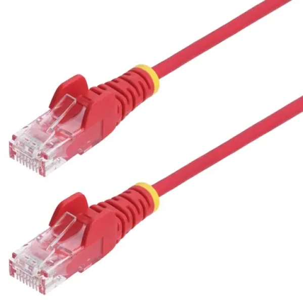StarTech CAT6 Slim 0,5 m červená / Patch kabel / RJ-45 / PoE (N6PAT50CMRDS)