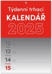 Kalendář 2025 Trhací týdenní A5