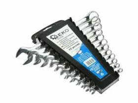 GEKO G11142 Sada klíčů očkoplochých 6-22mm - plast. držák 12ks (G11142)