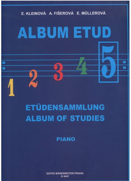 Publikace Album etud 5 - Eliška Kleinová, Alena Fišerová, Eva Müllerová