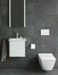 DURAVIT - Viu Závěsné WC, Rimless, bílá 2511090000