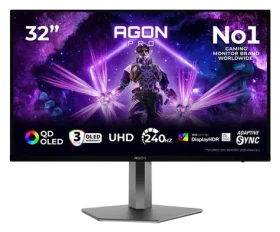 31.5" AOC AG326UZD2 černá / Monitor / QD-OLED / 3840x2160 / 240Hz / HDMI+DP+USB-C 65W (AG326UZD2)