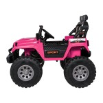 Mamido Elektrické autíčko Extreme Sport 4x4 s proměnlivou velikostí růžové
