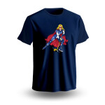 Dětské tričko HRDINKA Ice Hockey Women's World Championship Czechia MS 2025 Navy Velikost: Dětské M 8 - 118 - 128