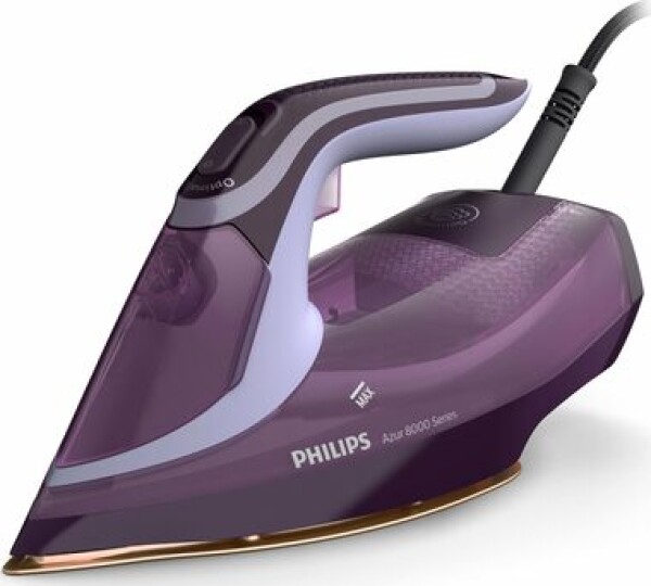 Philips Azur 8000 Series DST8021/30 fialová / napařovací žehlička / 3000 W / 300 ml (DST8021/30)