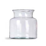 Garden Trading Skleněná váza Broadwell 4,5 l, čirá barva, sklo