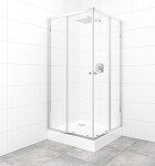 SAT - Set sprchového koutu a vaničky, čtverec 90x90 cm Multi Basic SIKOBKMUQ90CRT SIKOBKMUQ90CRT