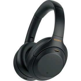 Sony WH-1000XM4 sluchátka Over Ear Bluetooth®, kabelová, WH1000XM4B.CE7, stereo, černá, Potlačení hluku