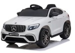 Mamido Dětské elektrické autíčko Mercedes-Benz GLC 63S 4x4 bílé