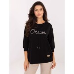 Triko dámské s potiskem one size 3/4 rukáv