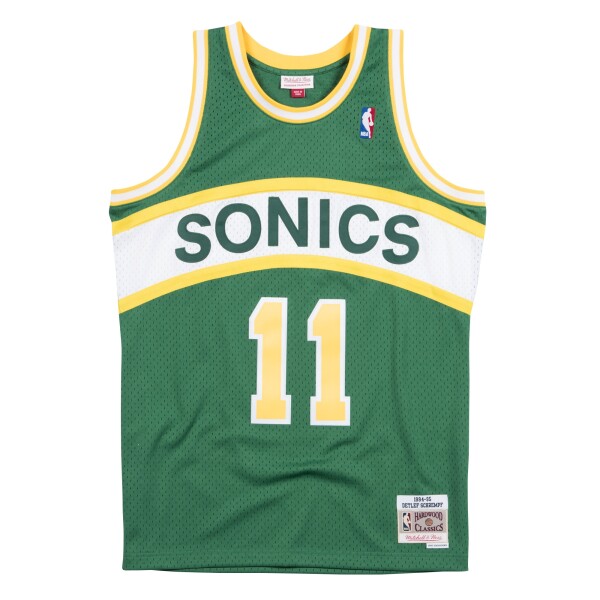 Mitchell & Ness Pánský dres Seattle SuperSonics NBA Detlef Schrempf #11 1994-95 Swingman Velikost: S