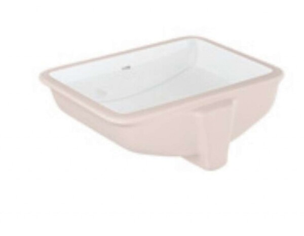 KLUDI - Resa Umývátko, 52x37 cm, bez přepadu, lesklá bílá 59W0543