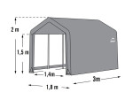 Plachtový přístřešek – ShelterLogic 1,8 × 3 m