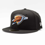 New Era Pánská kšiltovka Oklahoma City Thunder NBA Side Patch 59FIFTY Fitted Velikost: 7 1/8