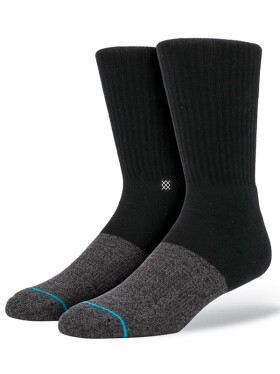 Stance TRANSITION BLACK/GREY pánské kvalitní ponožky - L