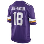 Nike Pánský dres Minnesota Vikings NFL Justin Jefferson #18 Game Velikost: 2XL