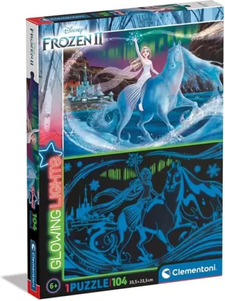 Clementoni Svítící PUZZLE Ledové království 2