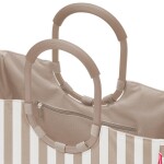 Nákupní taška Reisenthel Loopshopper L Summerstripes coffee