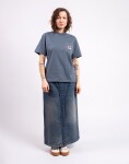 Tričko Carhartt WIP W' S/S Pocket Heart T-Shirt Cozy Blue/Red