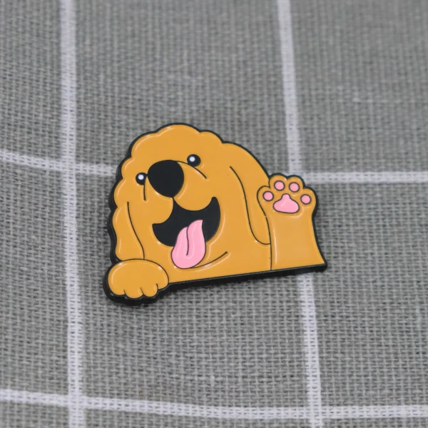 Pinarna.cz Hnědý pejsek s vyplazeným jazykem