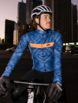 Cyklodres CYCOLOGY Winter Sante Fe, pánský, dlouhý rukáv (Motiv Sante Fe, velikost XL)