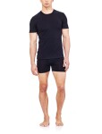 Pánské merino boxerky ICEBREAKER Mens Anatomica Boxers wFly, Black velikost: XL