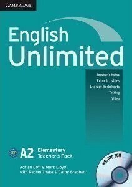 English Unlimited Elementary Teachers Pack (Teachers Book with DVD-ROM) - Doff, Adrian; Lloyd, Mark