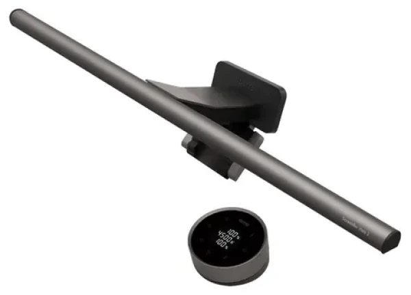 BENQ ScreenBar Halo 2 šedá / Klipová lampička na monitor / LED / 15W / 2700-6500K (9H.W4PWT.ES1)