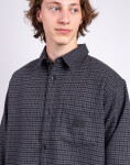 Carhartt WIP L/S Lowis Shirt Lowis Houndstooth, Grey Heather S