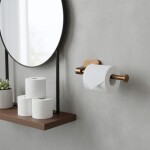 REA - Držák na toaletní papír 5909 Nico Brush Copper REA-88058